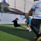Fun Mini Soccer PWI dan Mantan Pengurus KNPI Cilegon: Silaturahmi di Tengah Lapangan.