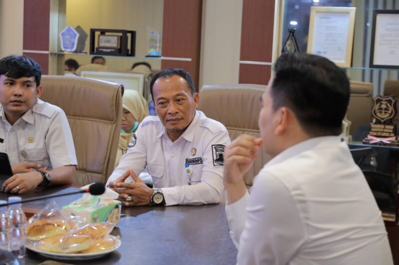 Dinas Kominfo Kota Tangerang Berkunjung Ke Dinas Kominfo Kota Tangerang Selatan.
