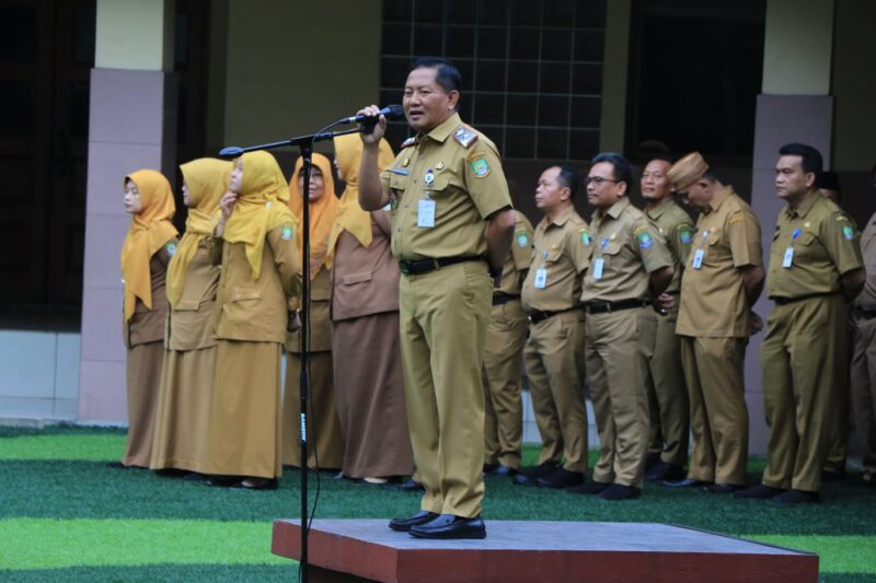 Pimpin Apel, Sekda Kota Tangerang Peran Kartini Masa Kini dan Penataan Kabel.