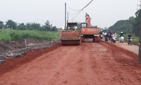 Dinas PUPR Kota Tangerang Terus Meningkatkan Sarana Prasarana Jalan.
