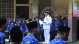 Wakil Walikota Tangerang Pimpin Upacara Peringati Hari Otonomi Daerah