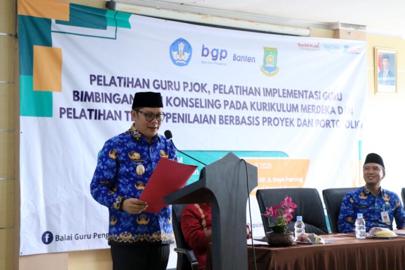 Wakil Wali Kota Tangerang Menutup Rangkaian Pelatihan.