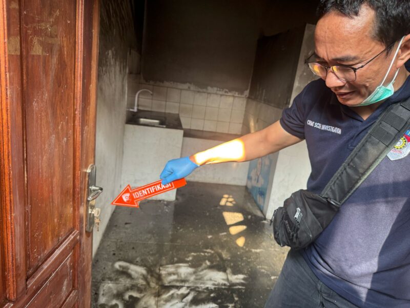  Polisi Benarkan Temuan Anak Kecil Terbakar di Kontrakan di Kosambi Tangerang.