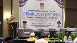 Wabup Tangerang Intan Menghadiri Rembuk Stunting.