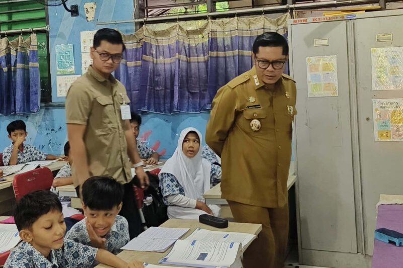 Pastikan SPMB Lancar, Wakil Wali Kota Tangerang Sidak Sekolah.
