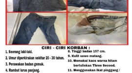 Polres Metro Tangerang Kota Rilis Ciri-Ciri Jasad Pria Terbungkus Karung