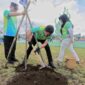 Walikota Tangerang Ikut Tanam Pohon di Munas Apeksi
