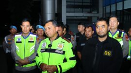 Polres Metro Tangerang Kota Gelar Patroli Antisipasi Aksi Premanisme di Tangerang.