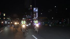 Kapolres Pimpin Patroli Bermotor Antisipasi Premanisme di Tangerang.