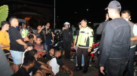 34 Orang Diduga Preman Diamankan Tim Patroli Polres Metro Tangerang Kota.