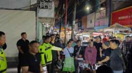 Respon Cepat, Polisi Amankan Pelaku Aksi Premanisme di Kawasan Kuliner Pasar Lama Tangerang.