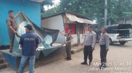 72 Bendera Ormas di Kota Tangerang  Ditertibkan Polisi Bersama Petugas Gabungan.