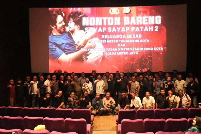 Nobar Sayap-Sayap Patah 2: Olivia, Kapolres Metro Tangerang Kota: Ancaman Radikalisme di Lingkungan Masyarakat Masih Ada.