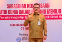 Hadiri Sarasehan Kebangsaan, Maryono: Pemkot Komitmen Wujudkan Pancasila Lewat Program Daerah.