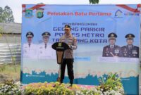 Gedung Parkir Polres Metro Tangerang Kota Resmi Dibangun, Kapolres Apresiasi Dukungan Penuh Pemkot Tangerang.