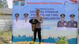 Gedung Parkir Polres Metro Tangerang Kota Resmi Dibangun, Kapolres Apresiasi Dukungan Penuh Pemkot Tangerang.
