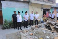 Wali Kota Tangerang Tinjau Lahan Bekas Pasar Pisang.