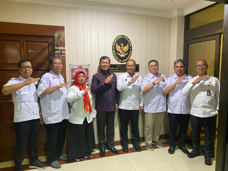 Audiensi AMKI Pusat dan Kemenko Polkam: Menuju Ekosistem Informasi Nasional yang Bertanggung Jawab.