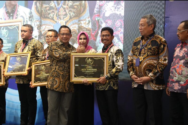 Pemkot Tangerang Raih Juara 1 Tingkat Nasional Penerapan SPM.