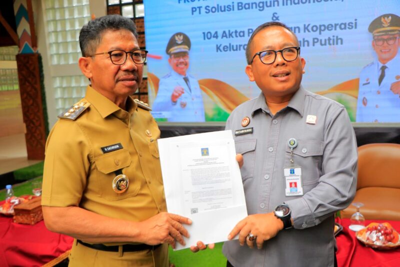Resmi! Koperasi Merah Putih Telah Terbentuk di 104 Kelurahan Kota Tangerang.