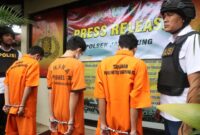 Dua Polisi Terluka, Polsek Jatiuwung Ungkap 6 Pelaku Curanmor Jaringan Banten.