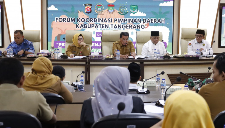 Kabupaten Tangerang Gelar Rakor Forkopimda, Pastikan Kesiapan Menghadapi Idul Adha.
