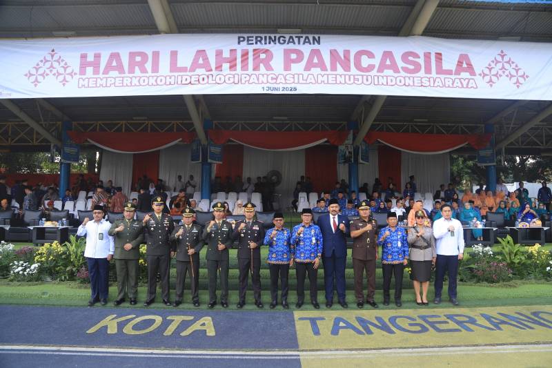 Upacara Peringatan Hari Lahir Pancasila di Kota Tangerang: Meneguhkan Semangat Kebangsaan.