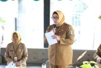 Wabup Tangerang Tinjau Gerakan Pangan Murah dan Bazar UMKM.