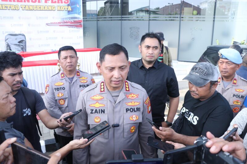 Polisi Berhasil Amankan Pelaku Serang Warga di Pondok Bahar Tangerang.
