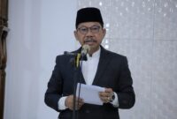 Wali Kota dan Wakil Wali Kota Salat Idul Adha di Masjid Agung Al-Ittihad.