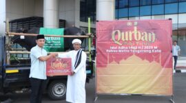 Polres Metro Tangerang Kota Salurkan 74 Hewan Kurban Idul Adha 1446 H.