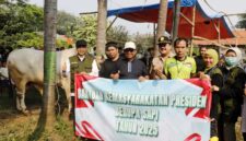 Wali Kota Tangerang Tinjau Langsung Prosesnya Distribusi Hewan Kurban.