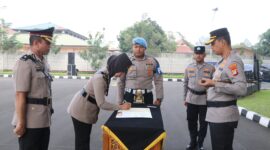 Polres Metro Tangerang Kota Gelar Sertijab 5 PJU, Ini Daftarnya.