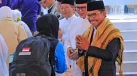 Wali Kota Tangerang Sambut Kepulangan Perdana Jemaah Haji dari Tanah Suci..