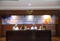 Pengelola Pasar Plaza Baru Ciledug Sambut Baik Sosialisasi Pelatihan Pengelola Pasar.