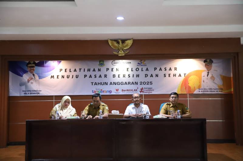 Pengelola Pasar Plaza Baru Ciledug Sambut Baik Sosialisasi Pelatihan Pengelola Pasar.