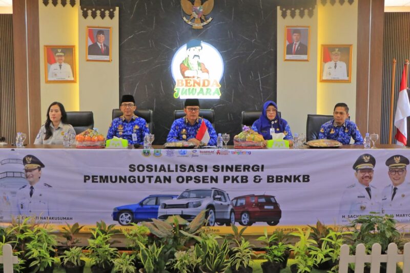Mempermudah Layanan PKB, Pemkot Tangerang Buka Gerai di Kantor Kecamatan.