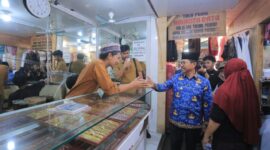 Wali Kota Tangerang Tinjau Pasar Anyar.
