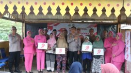 Sambut Hari Bhayangkara ke-79, Polres Metro Tangerang Kota Sebar 2.000 Paket Bantuan Sosial di Slum Area.