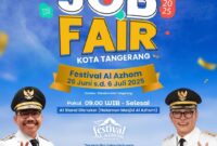 Kabar Baik Bagi Para Pencari Kerja Warga Kota Tangerang.