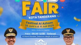 Kabar Baik Bagi Para Pencari Kerja Warga Kota Tangerang.
