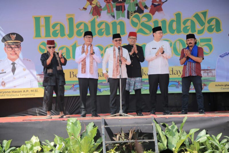 Wali Kota Tangerang Buka Hajatan Budaya Batuceper 2025.
