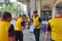 Bakti Religi Hari Bhayangkara ke-79, Polres Metro Tangerang Kota Bersih-Bersih Rumah Ibadah.