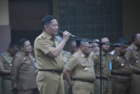 Sekda Kota Tangerang Apresiasi Pedagang Pasar Anyar Mulai Tempati Kios Baru.
