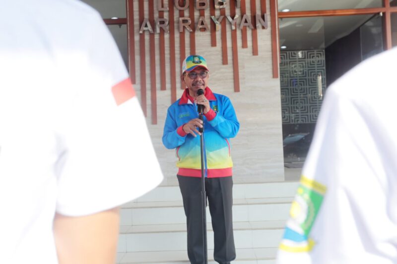 Wali Kota Tangerang Lepas Tujuh Atlet Balap Sepeda ke Kejurnas 2025.