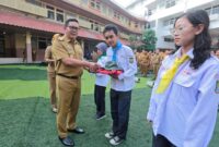 Wakil Wali Kota Tangerang Lepas Kontingen PMR Ke JUMBARA IV Provinsi Banten.