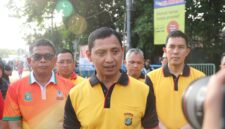 Menyambut Hari Bhayangkara ke-79, Polres Metro Tangerang Kota Gelar Pemeriksaan Kesehatan Gratis dan Pelayanan Terpadu di lokasi Car Free Day.