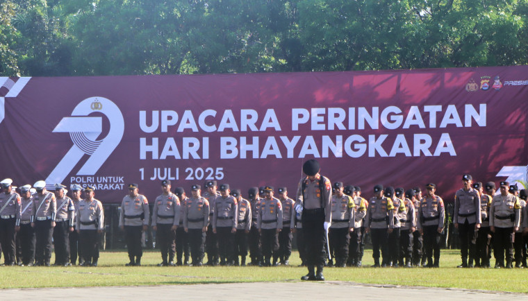 Pemkab Tangerang Dukung Penuh Upacara Hari Bhayangkara Ke-79.