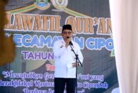 Sekda Kota Tangerang Buka STQ Tingkat Kecamatan Cipondoh.
