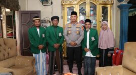 Silaturahmi dan Mohon Do'a Dukungan, Kapolres Metro Tangerang Kota Sambangi Ponpes Daarul Anshor Pakuhaji Tangerang.
